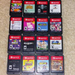 Nintendo Switch Loose Games