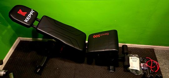 KEPPI ADJUSTABLE FOLDABLE FID WORKOUT WEIGHT BENCH