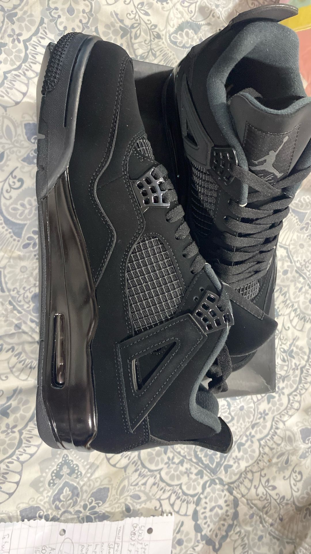 Black Cats Jordan’s 4