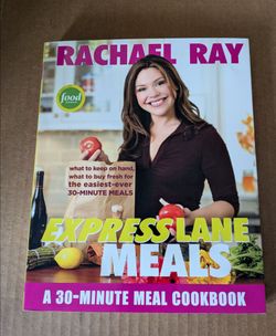 Cookbook Rachael Ray Express Lane Meals 30 Minute Meal Recipes NWOT