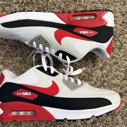 Nike Air Max 90 G Golf TB Spikeless White University Red Black DX5999-162 Sz.13