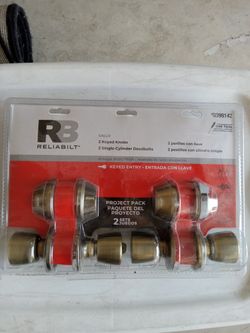 Reliabilt  Door Knobs and Dead Bolts