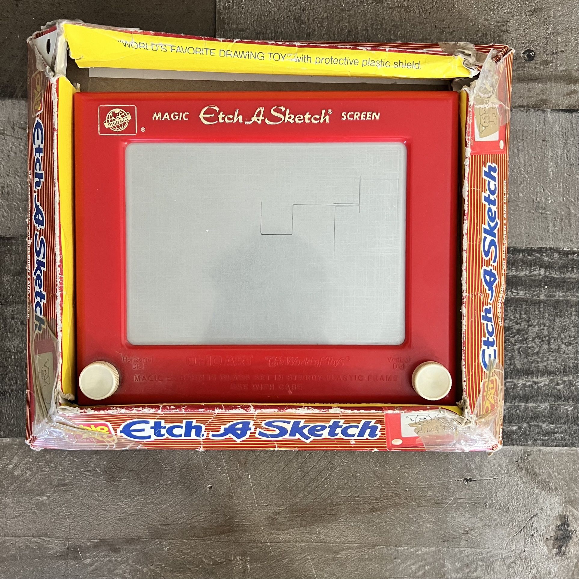 Etch a Sketch Ohio Art Magic Screen, Original