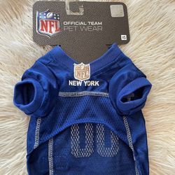  Team Jersey Pet Ware New York Giants Dog /Cat Mesh Jersey XS