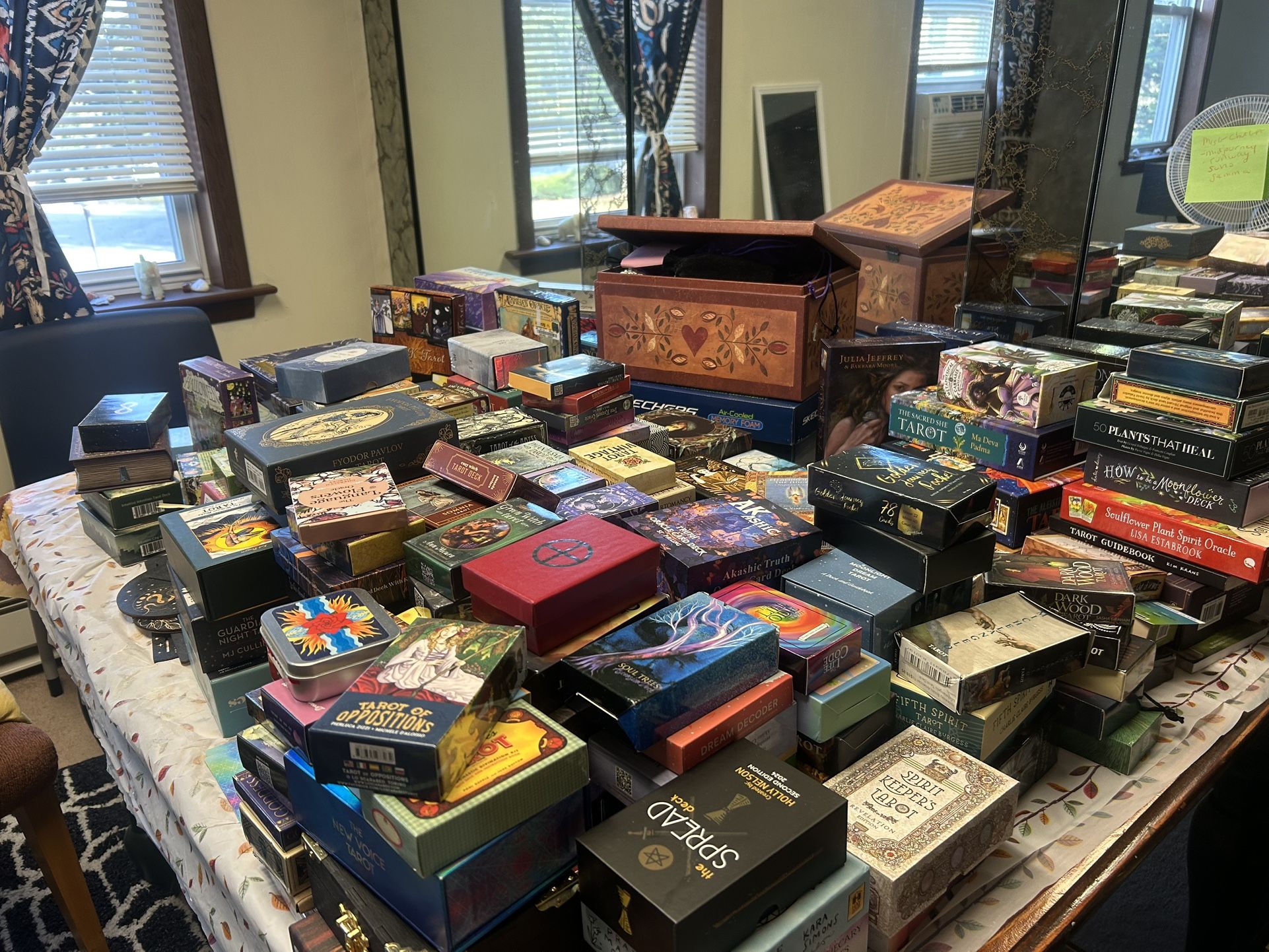 Lot Of Tarot And Oracle Decks