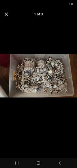 Box of Christmas Lights *All working