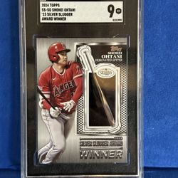 Shohei Ohtani 2024 Topps Silver Slugger Award