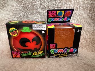 Needoh Jack-glow lantern & gumdrop