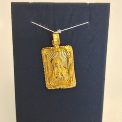 Religious Gold Pendant 22k