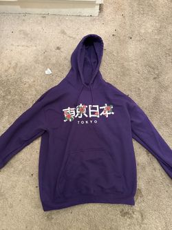 Purple Tokyo Hoodie Size Medium 