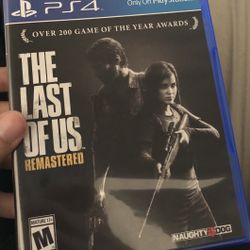 PS4 The Last Of Us Remastered  NEW.