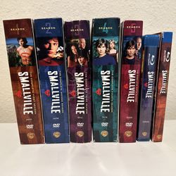 Smallville TV Series Seasons 1-5 (DVD), 6 & 8 (Blu-ray)