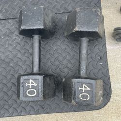 Dumbbells.          70 Dollars 