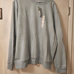 New womans size XXL  ultra soft fleece sweater 

(55% Cotton 45% Recycled Polyester)