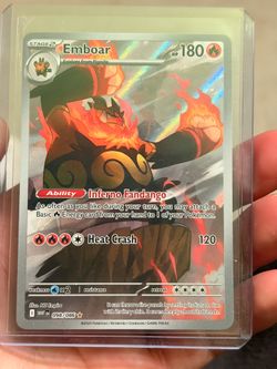 Emboar IR - 098/086 - White Flare - Mint