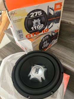 JBL GT5-10 10-Inch Car Subwoofer (x3)