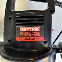 Craftsman blower/vac mulcher model 358