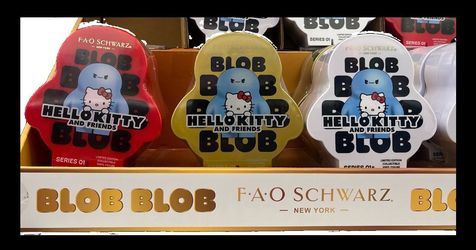 FAO Schwarz Hello Kitty Blob Vinyl Figure Series 01