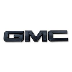 🚗 GMC Front Grille Blackout Emblem - NEW