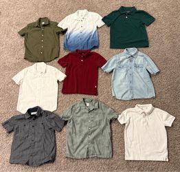 Boys Shirts Size Small (6/7)