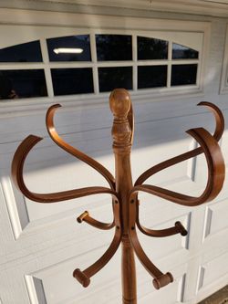 Vintage Thonet Coat/ Hat Rack! Excellent Condition.