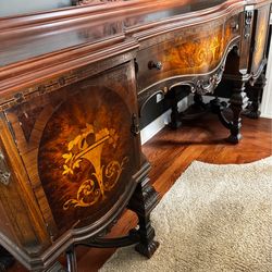 Dining room table and buffets