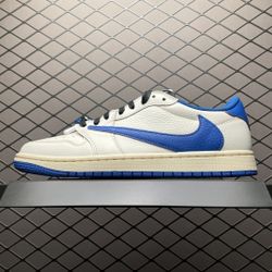 Travis Scott x Air Jordan 1 Low Pale Vanilla 