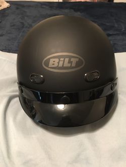 Built Motorcycle Helmet with Visor