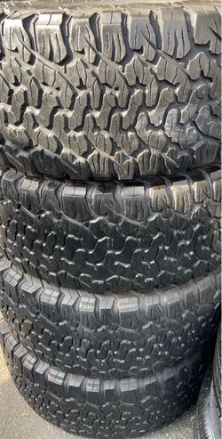 4 Llantas Usadas BFGoodrich Ko2 35x12.50R20 $250 las 4