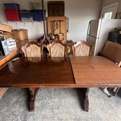 Solid Oak Dining Table