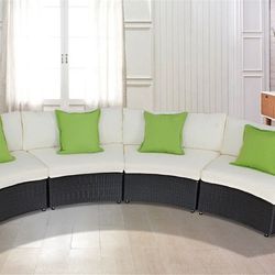 Outdoor Furniture patio furniture semicircular 5-pc set