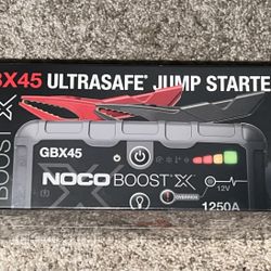 NOCO Boost X GBX45 12V 1250A  UltraSafe Jump Starter NEW