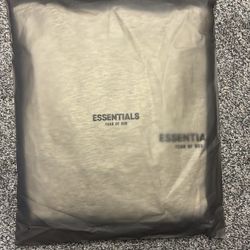 Essentials Light Oatmeal Hoodie GREAT DEAL