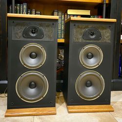 (2) AR 100w 6.5” 🔈 3-way Audiophile Speakers 