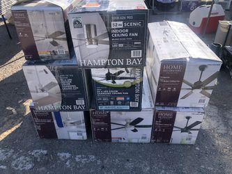 Hampton Bay /home Decorators Fan $85 C/ue