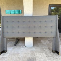 King size headboard, Bed Frame, And Box Springs 