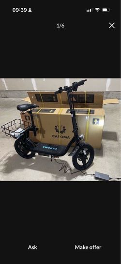 Electric Scooter with Seat, 1200W Peak 30 Miles Range 20Mph Top Speed, Foldable Electric Scooter for Adults with Basket, Gray