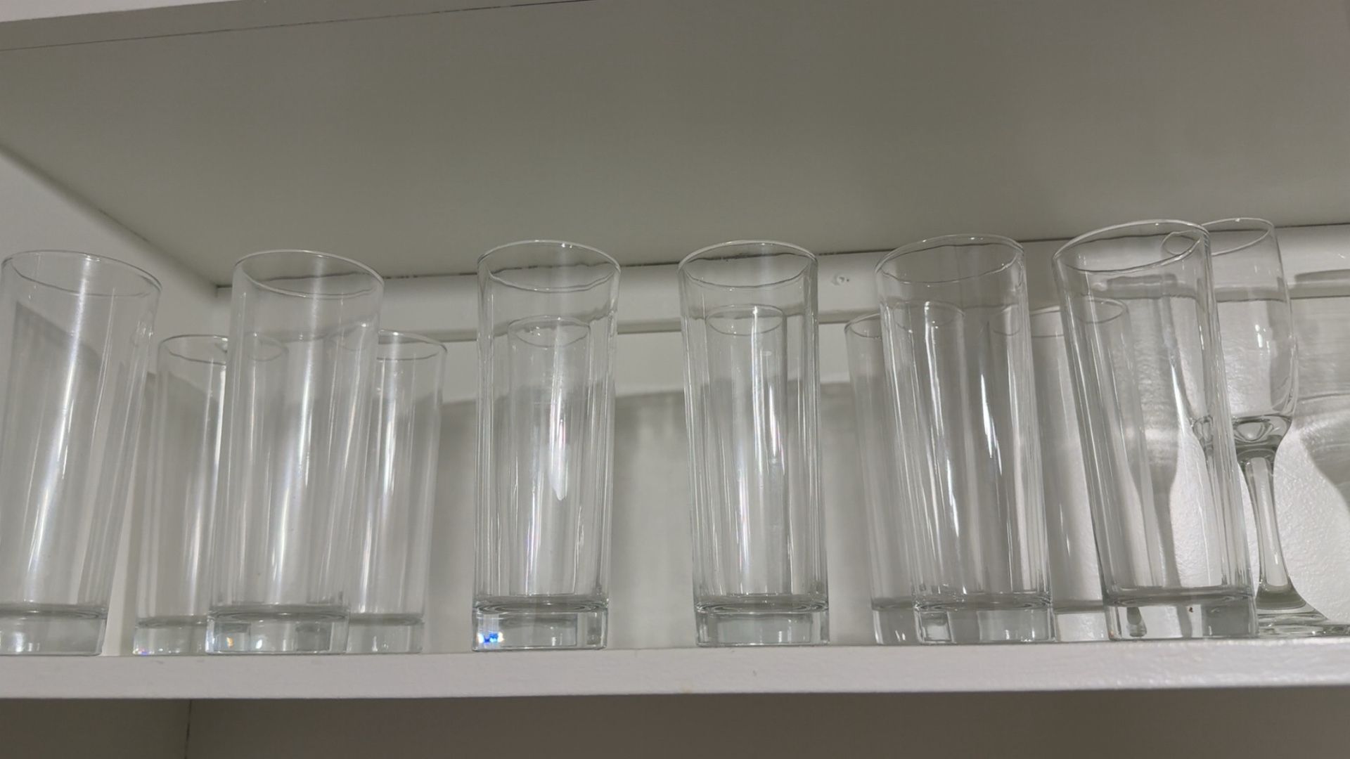 12 Skinny  Collins Glasses