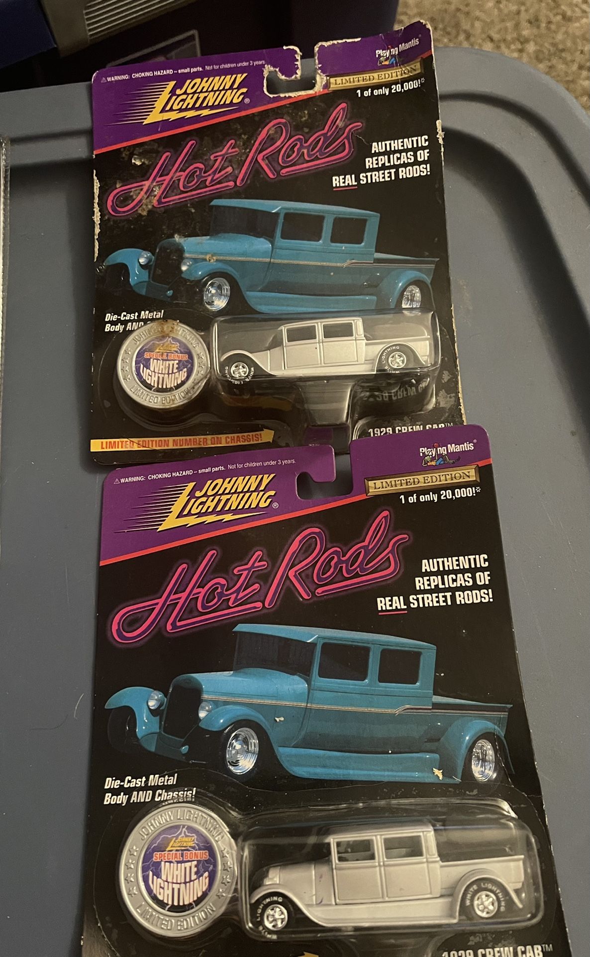 JOHNNY LIGHTNING 1929 Crew Cab White Lightning Limited Edition