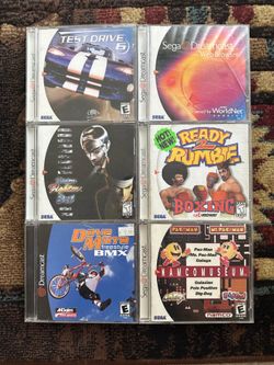 Sega Dreamcast videogames