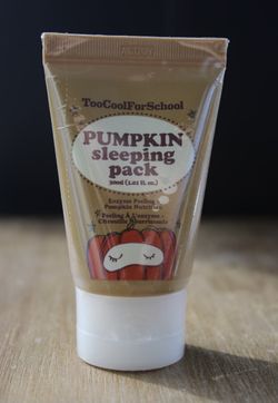Korean Pumpkin Sleeping Mask