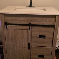 Bathroom vanity 30 Inches