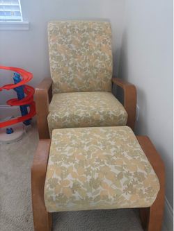 Sofa chair and ottoman