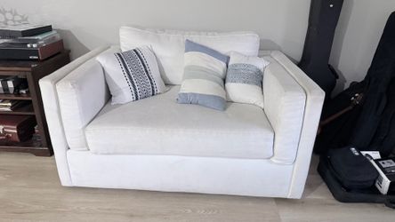 White love seat