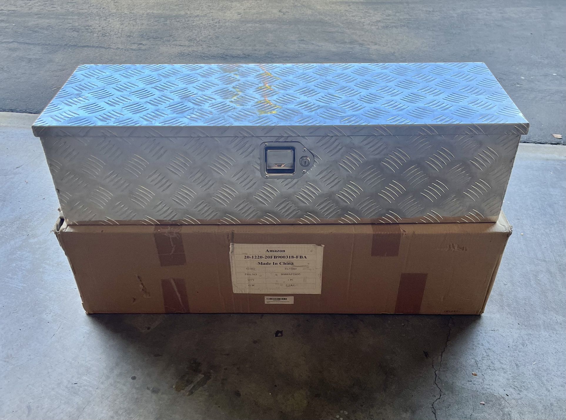 Metal Trailer Tool Box 
