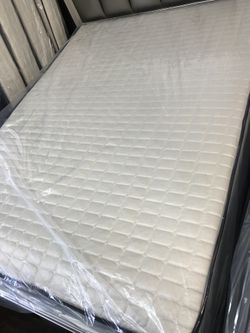 Standard white mattress