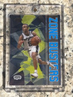 2002-03 Topps Chrome #ZB11 Tony Parker Zone Busters San Antonio Spurs