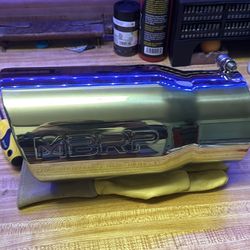 Exhaust tip mbrp 5’’ inlet - 6” OD Dual wall Angled end