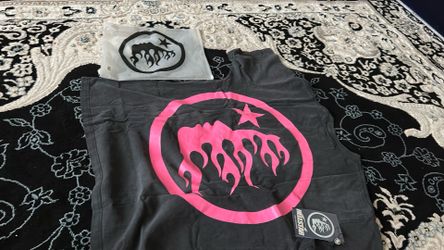 Hellstar shirt black,pink size M