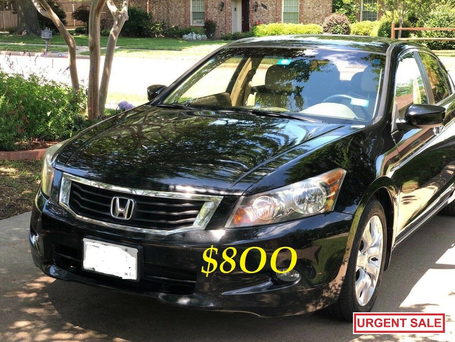 ๐ข๐ฒ8OO I'm selling urgent! 2OO9 Honda Accord Runs and drives great. Clean title in hand! Mechanically perfect! very strong V6๐ข..